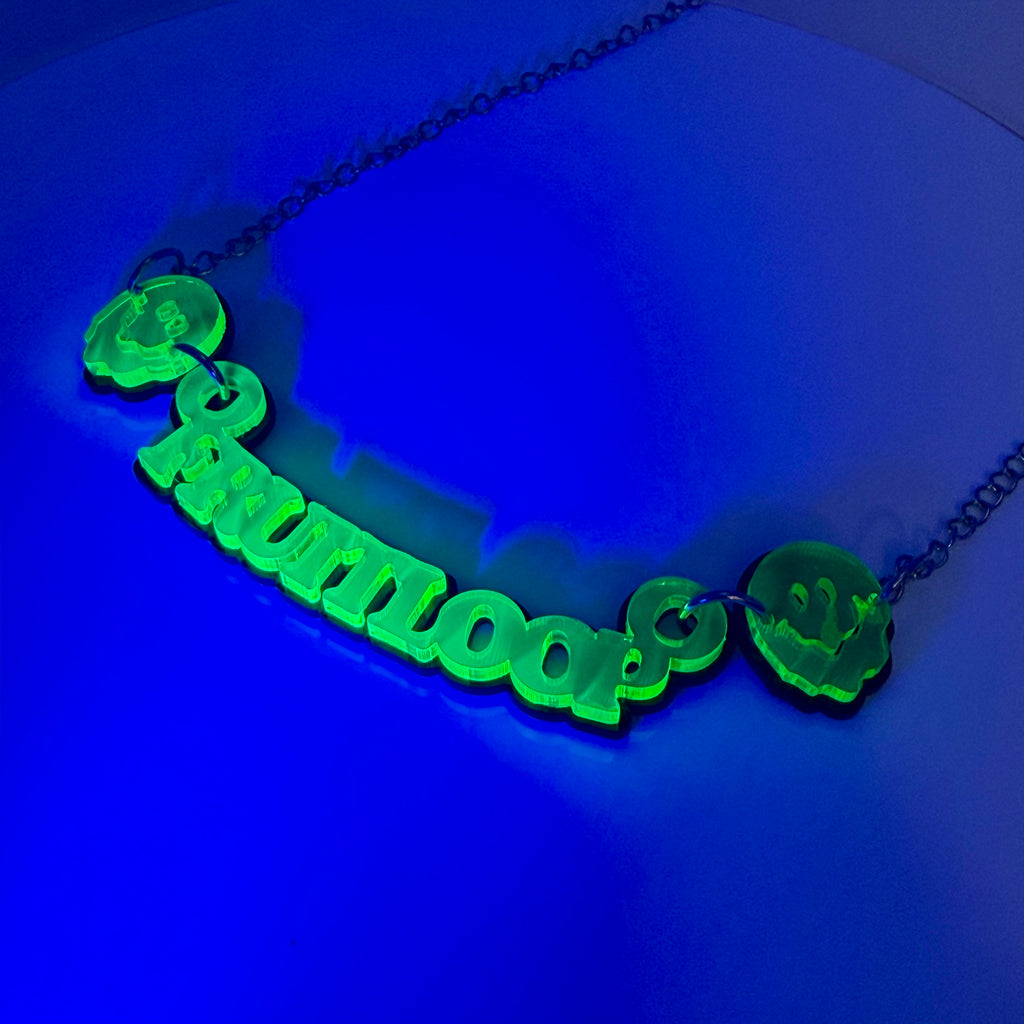Fruitloop Acid Smile Necklace - Double Layered