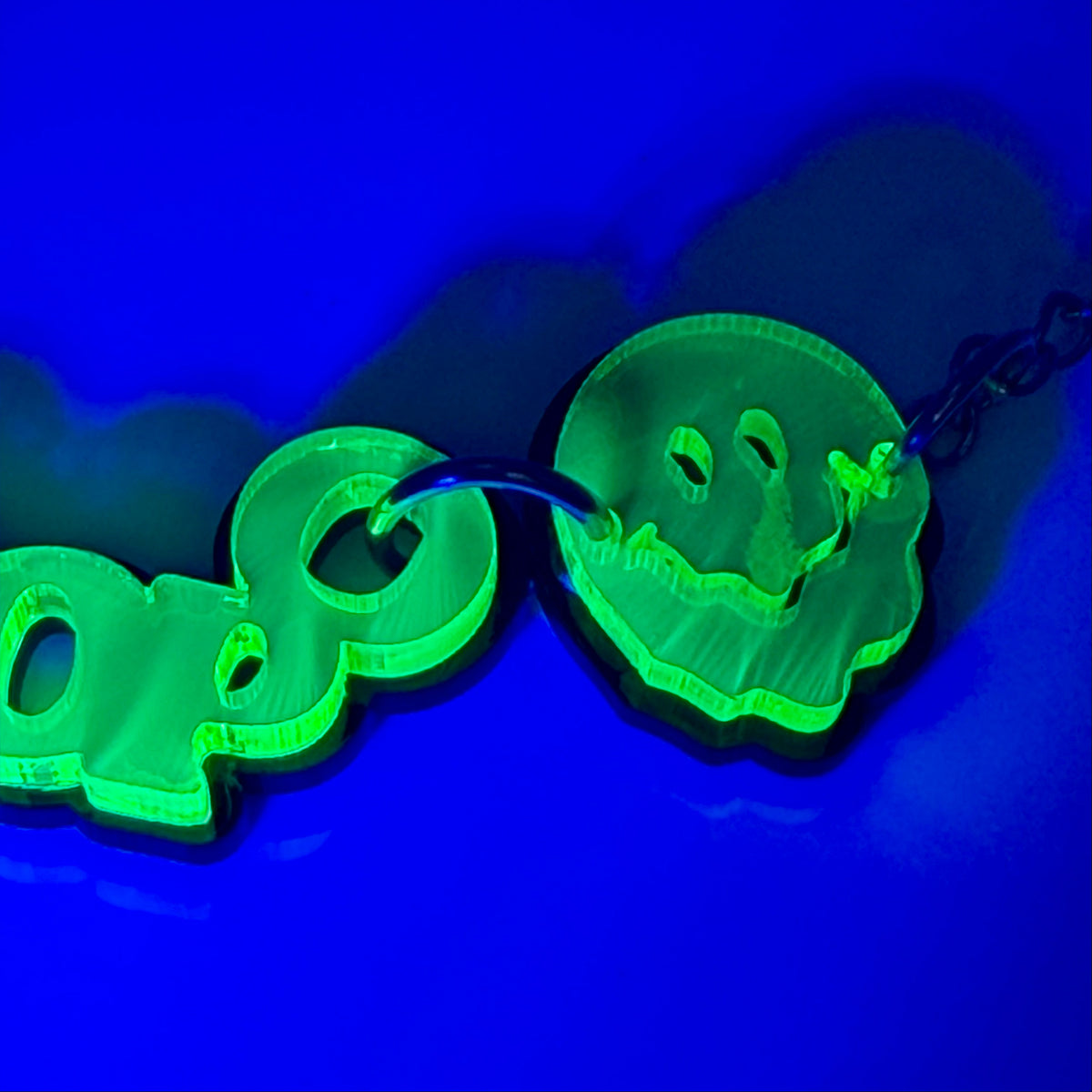 Fruitloop Acid Smile Necklace - Double Layered