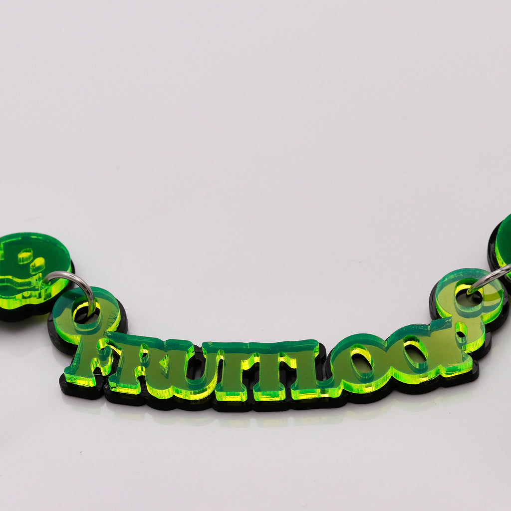 Fruitloop Acid Smile Necklace - Double Layered